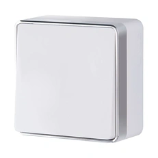 Изображение Выключатель одноклавишный проходной Gallant (белый) W5012001